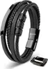 SERASAR | Lederarmband für Männer [Brave] mit Schwarz Produktbild-Vorschau 7