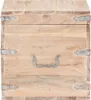 vidaXL Truhe 40x40x40 cm Akazie Massivholz Produktbild-Vorschau 3
