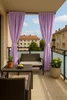Tende da esterno per terrazza 155x240 cm rosso 4 pezzi | Anteprima dell’immagine prodotto 5