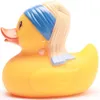 Badeente Mädchen mit dem Perlenohrring Vinyl 9 cm Produktbild-Vorschau 4