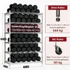 Étagère robuste sur roulettes, 6 niveaux, étagère Voir les images du produit 2