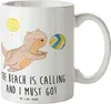 Mr. & Mrs. Panda Becher Sommer Meer Strand - Weiß - Produktbild-Vorschau 1