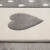 Tappeto per bambini Colori pastello A quadri Cuori Stelle Anteprima dell’immagine prodotto 7