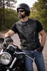 PAULGOS gilet in pelle biker cowl club waistcoat chopper Anteprima dell’immagine prodotto 12