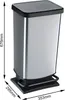 Rotho Poubelle en inox 40 L Paso - Poubelle à pédale Voir les images du produit 4