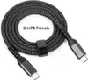 INF USB-C zu USB-C Kabel 5A/20V PD 100W Ladegerät Schwarz 2 Produktbild-Vorschau 2