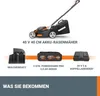 Set di tosaerba a batteria Worx WG743E con 2 batterie e Anteprima dell’immagine prodotto 10