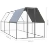 The Living Store Outdoor-Hühnerkäfig 2x6x2 m Verzinkter Produktbild-Vorschau 5
