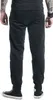 A person wearing black sweatpants and black high-top sneakers, shown from the back. Produktbild-Vorschau