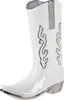 Gilde Vase, Stiefel, "Cowboystiefel", Keramik, weiß, VE 2, Produktbild-Vorschau 1