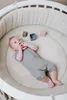 Baby's Only Strampler kurzer Ärmeln Melange - Grau - 56 - Produktbild-Vorschau 2