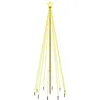 vidaXL Choinka LED z kołkami Ciepła biel 310 LED 300 cm Podgląd zdjęcia produktu 1
