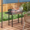 Holzkohlegrill 2-in-1 mit Drehspieß & Grillrost, Produktbild-Vorschau 4
