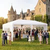 tectake® Pavilion Novara 6 x 3 m, zásuvný systém Náhled obrázku produktu 8