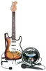 Guitare électrique rock avec amplificateur, microphone et Voir les images du produit 1