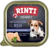Rinti Barquette Fines Volailles Pur & Chevreuil 150g Voir les images du produit 2