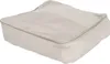 A white mesh packing cube with a zipper closure. Produktbild-Vorschau