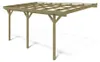 Carport Garagendach 3x5.24 m - 15 m2 - an der Hauswand Produktbild-Vorschau 1