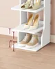 Schuhregal schmal, Standregal platzsparend, 9 Ebenen, für Produktbild-Vorschau 7