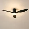Deckenventilator mit LED Beleuchtung 132 cm Schwarz, leisem Produktbild-Vorschau 7