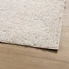 vidaXL Teppich Shaggy Hochflor Modern Creme 140x200 cm Produktbild-Vorschau 4