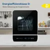 Puluomis Mini lave-vaisselle indépendant, Lave-vaisselle Voir les images du produit 8