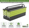 Werkzeugkiste XXL 7 Fächer 53x20x27,5 cm aus Stahl lackiert Produktbild-Vorschau 2