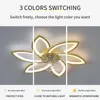 AIORBER Ventilateur de plafond moderne avec éclairage LED, Voir les images du produit 2