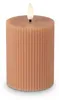 Relaxdays LED Kerzen, 4er Set, 13 x 7,5 cm, flackernde Produktbild-Vorschau 7