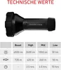 Ledlenser P18R Work, Latarka ręczna, Czarny, IPX4, LED, Podgląd zdjęcia produktu 14