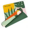 Spokey HOME JUNGLE Tapis de yoga en daim, 183 x 61 x 0,4 cm Voir les images du produit 4
