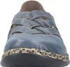 Rieker Damen Slipper aus Leder in Flechtoptik mit Gummizug Produktbild-Vorschau 5