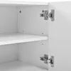 Merax TV skrinka 170 × 36 × 55 cm, TV nábytok s 3 dvierkami Náhľad obrázku produktu 13