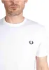 FRED PERRY RINGER T-SHIRT Weiß Produktbild-Vorschau 21