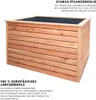 Hochbeet aus Lärche Rhombus L, ca. 120 x 80 x 73 cm , 700 Produktbild-Vorschau 2