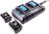 Makita - Caricabatterie 2 x - Li-Ion - 5 mAh - Carica 2 Anteprima dell’immagine prodotto 12