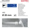 Šikmý nástěnný adaptér Spirella Šikmý nástěnný držák pro Náhled obrázku produktu 4