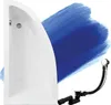 BADLAND Eckbadewanne Badewanne Praktika LINKS 140x70 mit Produktbild-Vorschau 1
