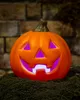 Niedlicher Halloween Kürbis mit LED Licht 12cm Produktbild-Vorschau 4