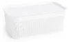 Relaxdays Opbergboxen, set van 6, met deksel, Productafbeelding-voorbeeld 6