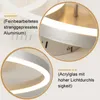 Close-up views of a modern LED ceiling light, highlighting its materials and design. Podgląd zdjęcia produktu
