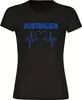 multifanshop Damen T-Shirt - Australien - Herzschlag, Produktbild-Vorschau 1