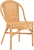 KRINES HOME Rattanstuhl Klassik Farbe Honig Esszimmerstuhl Produktbild-Vorschau 1