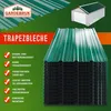 GARDEBRUK® 14x trapézový plech 110x46cm = 7m² Pozinkovaný Náhľad obrázku produktu 5
