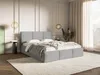 FEDVE Polsterbett Fondi Slim aus Bouclé-Stoff 160x200 cm, Produktbild-Vorschau 2