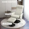 HOMCOM Relaxsessel mit Hocker Drehbarer Fernsehsessel mit Produktbild-Vorschau 6