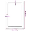 Waschtischplatte Hellbraun 40x60x4 cm Massivholz Behandelt Produktbild-Vorschau 9
