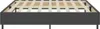 vidaXL Boxspring rám postele šedá látka 200x200 cm Náhled obrázku produktu 5