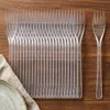 Excellent Houseware | Plastikgabeln 25er Set - 17,5 cm - Produktbild-Vorschau 2
