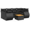 The Living Store 7-tlg. Garten-Sofagarnitur mit Kissen Produktbild-Vorschau 3